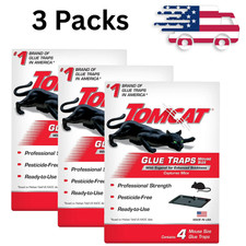 Tomcat Super Hold Glue Traps Mouse Size, 3-Pa...