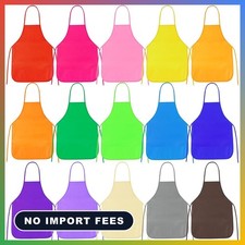 8 Pcs Colorful Apron Kids Aprons for Painting Cooking Art Smock