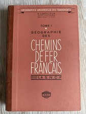 Géographie Lignes Chemins Fer Français SNCF French Railway Atlas 1946 Train