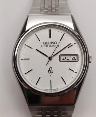NOS Seiko Lord Quartz Ref. 7143-7030,  white snowflake, 06/1979, JDM, Hi-End - Bild 1 von 4