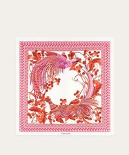 Ferragamo Animal Print Silk Scarf