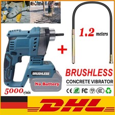 Betonrüttler Betonverdichter Rüttelflasche mit 1,2M Schlauch Für Makita 18V Akku