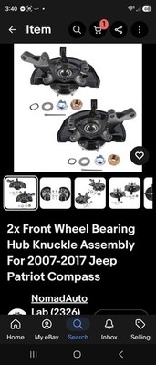 2015 wheelbearing brand new, I only needed one side. And I got 2