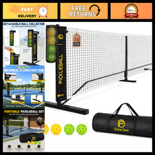 22FT Portable Pickleball Net Set - Family Fun, Outdoor Sports Recreation