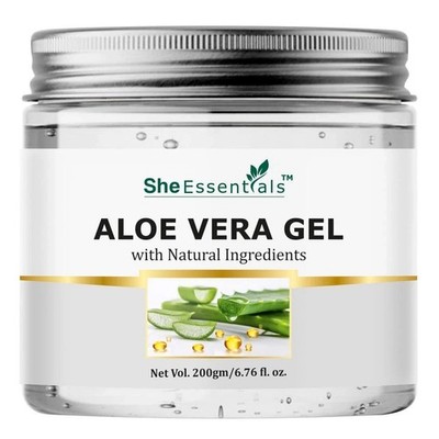 She Essentials Aloe Vera Gel For Skin And Hair 200ml