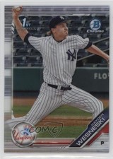 2019 Bowman Draft Chrome Refractor Hayden Wesneski #BDC-177 01v6