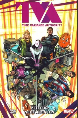 TVA Time Variance Authority Zeit für neue Agenten Paperback Panini Marvel neu