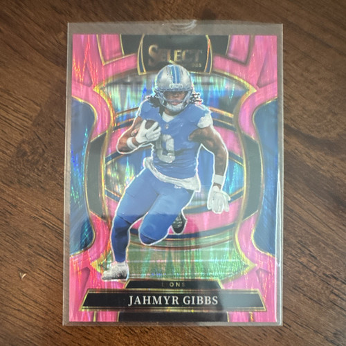 Panini 2025 Select Jahmyr Gibbs Prizm Concourse #71 Detroit Lions Football