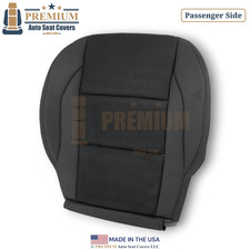2008-2015 For Nissan Titan Cloth Front Passenger Bottom Seat Cover Charcoal