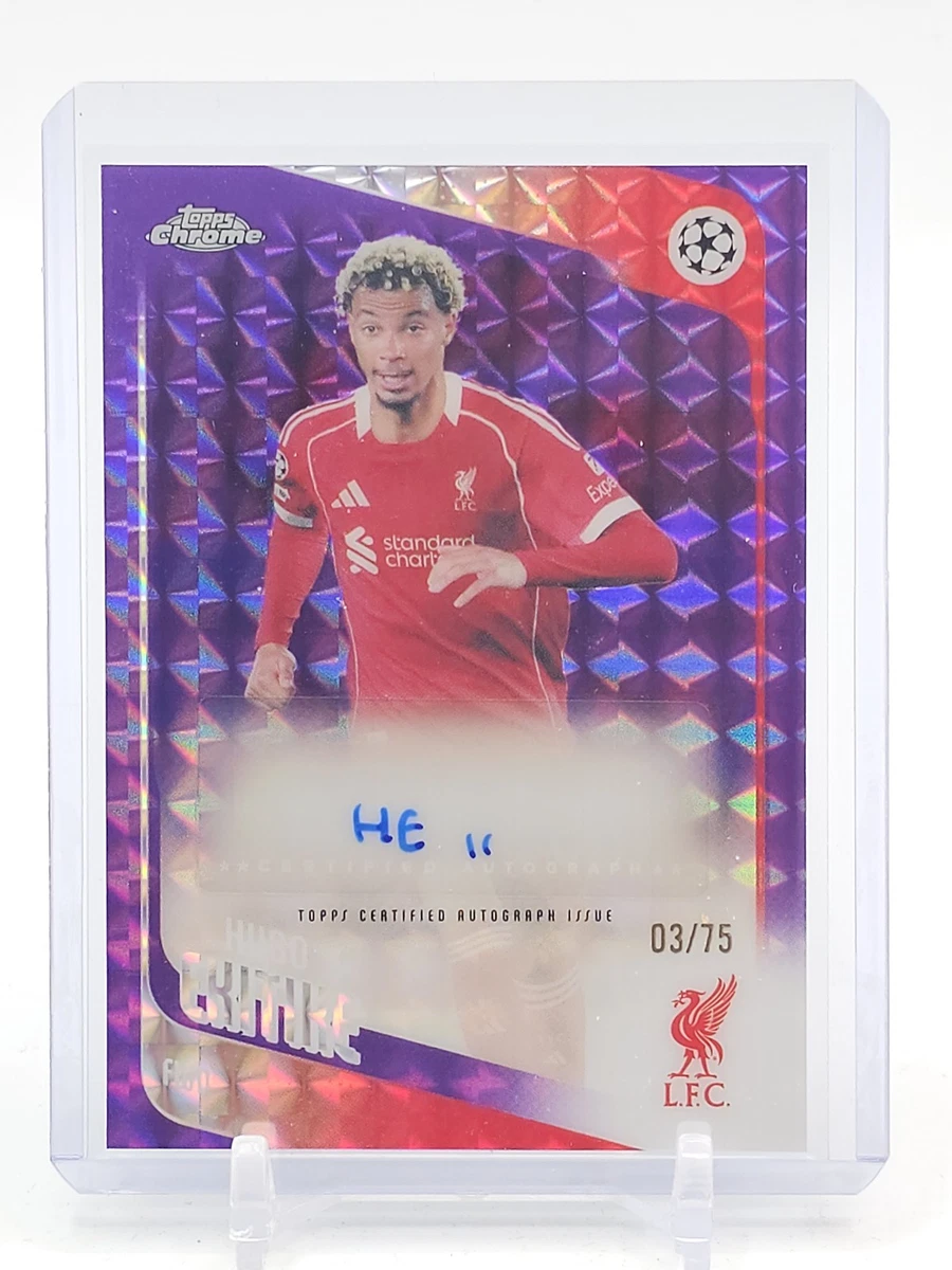 Hugo Ekitike Trading Cards for sale | eBay