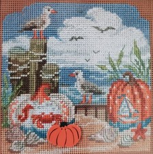 Mill Hill Fall Beach MH14 2225 beaded cross stitch kit Autumn Fall Halloween NEW