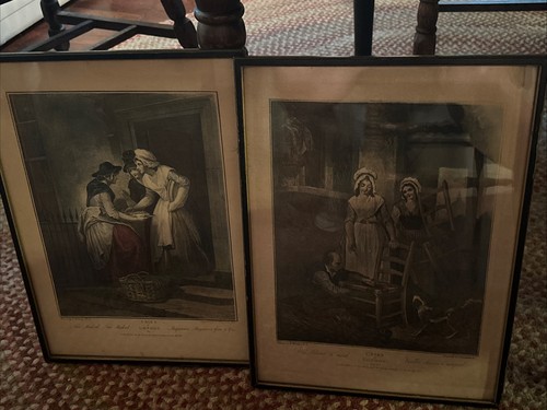 2 Framed 17”x 13”Cries of London Antique Prints Mackrel & Old Chairs To Mend - Picture 2 of 20