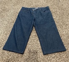 Eileen Fisher Denim Cropped Pants Women s Medium