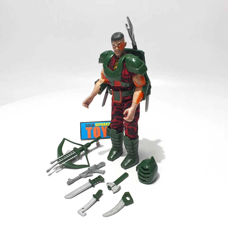 Figura Spiral Zone RAZORBACK 100% COMPLETA Tonka 1987 con armas y accesorios Foto 3 de 4