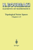 Topological Vector Spaces N. Bourbaki