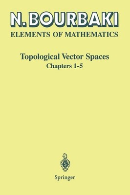 Topological Vector Spaces N. Bourbaki