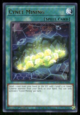 Cynet Mining MGED-EN148 Rare Maximum Gold: El Dorado Yu-Gi-Oh NM