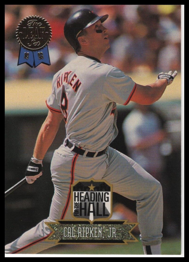 Cal Ripken Jr. #5 (Baseball Cards 1993 Leaf Heading for the Hall) — is it worth grading?