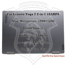16"LCD Touch Screen Display Complete Lenovo Yoga 7 2-in-1 16AHP9 83DM0006US FHD