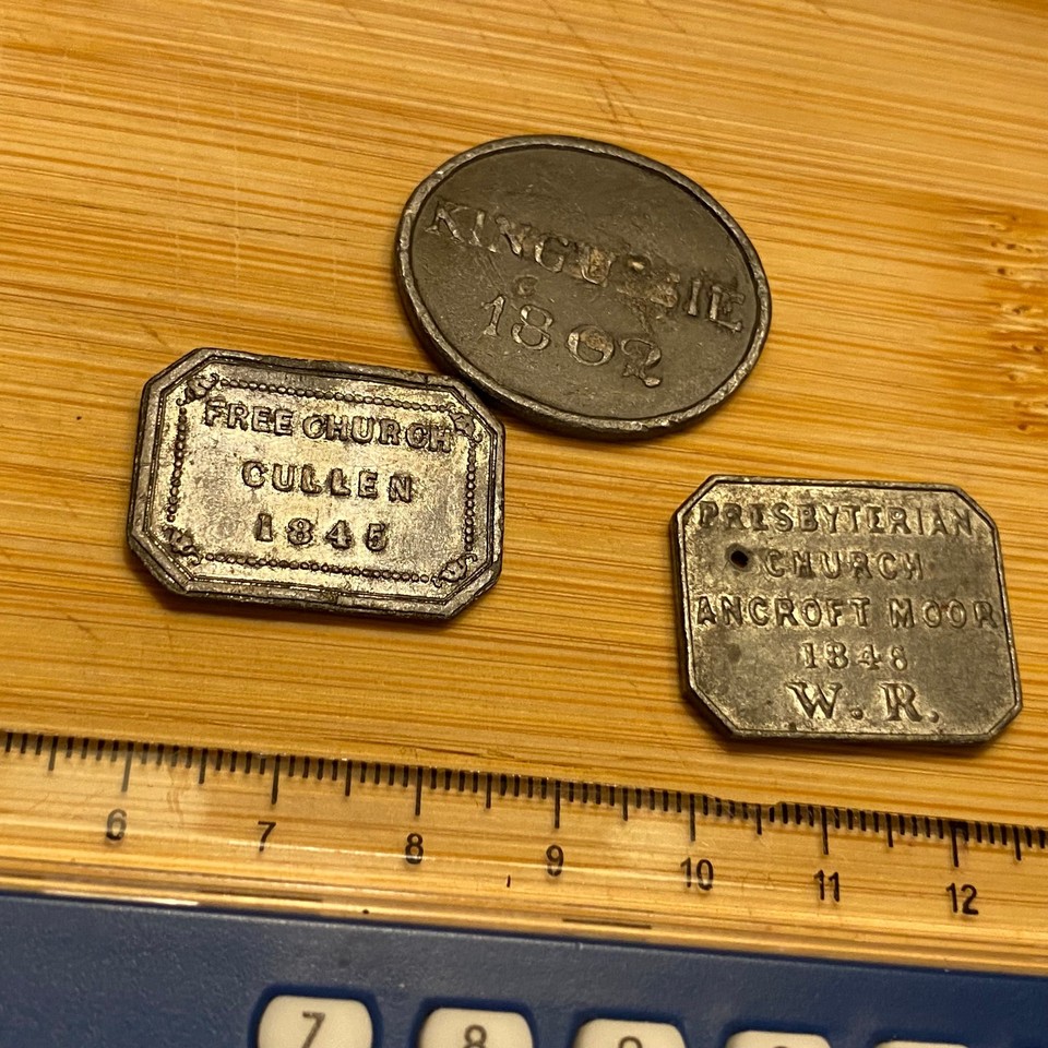 Communion Tokens Ex-Baldwins Vault St James Auction 61 Part Lot 216 (UK ...