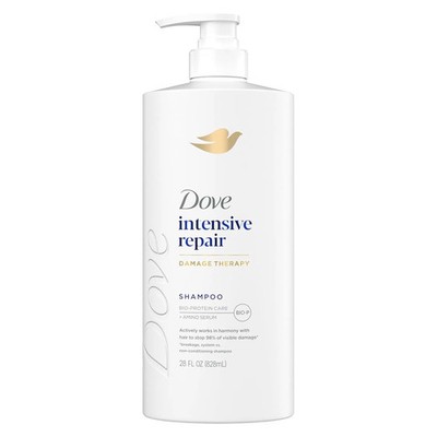 Dove Intensive Repair Shampoo for Damaged Hair 28oz Bio-Protein Care Treatment