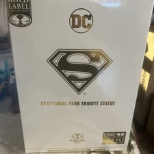 2024 SDCC EXCLUSIVE DC MULTIVERSE GOLD SUPERMAN CENTENNIAL PARK TRIBUTE STATUE