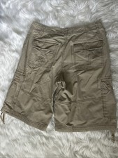 NWOT OP Ocean Pacific Khaki Cargo Shorts Size 30