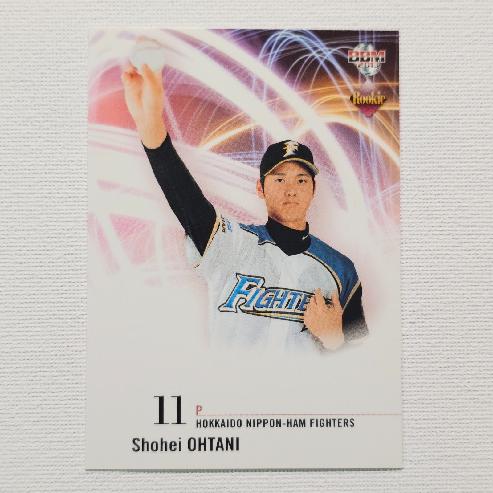 2013 BBM Shohei Ohtani Rookie Edition Pitching Japan RC #42 @5F