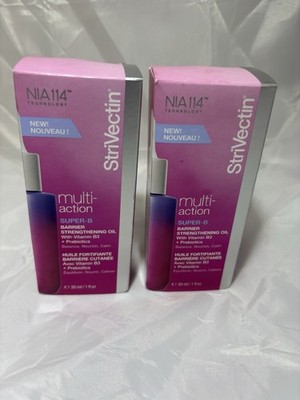 (2) StriVectin Multi-Action Super-B Barrier Strengthening Oil Vit B3 + Prebiotic