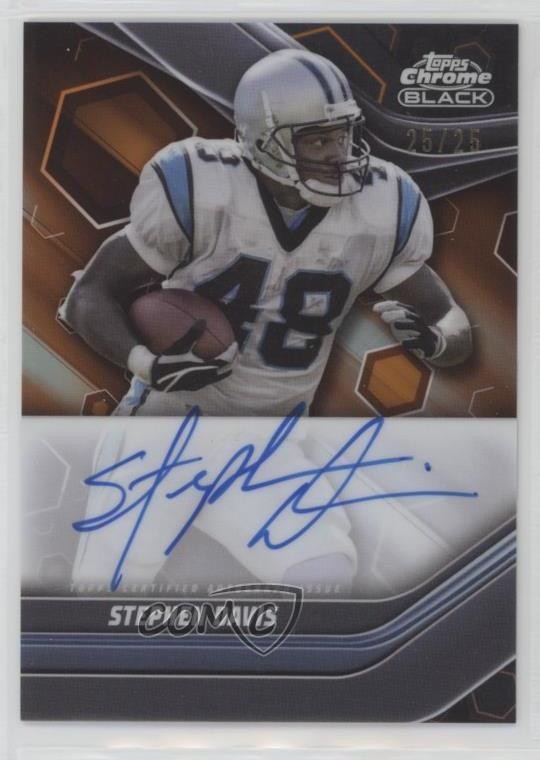 2023 Composite Topps Chrome Black Orange Refractor 25/25 Stephen Davis Auto