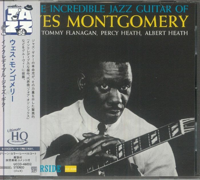 MONTGOMERY, Wes - The Incredible Jazz Guitar Of Wes Montgomery - CD