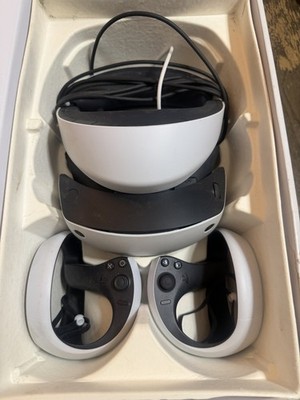 Sony PlayStation PS VR2 Headset &  Sense Controllers VR - White VR2 CFI- ZVR1