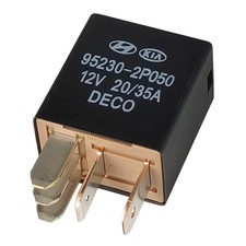 Automotive Relay 95230-2P050, 35A, 12VDC, 5-Pins, Fits Hyundai, Kia, SPDT