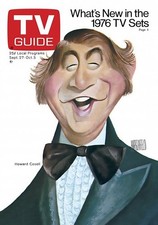 HOWARD COSELL - TV Show - 1975 Magazine Cover - 5 x 7 inch Photo