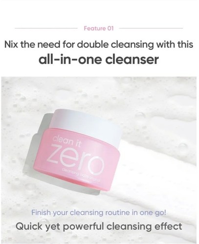 BANILA CO Clean it Zero Cleansing Balm Original 100ml *UK SELLER * - Picture 7 of 14