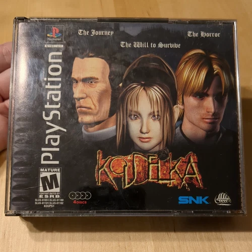 Koudelka (Sony PS1 , 1999)  COMPLETE WITH MANUAL