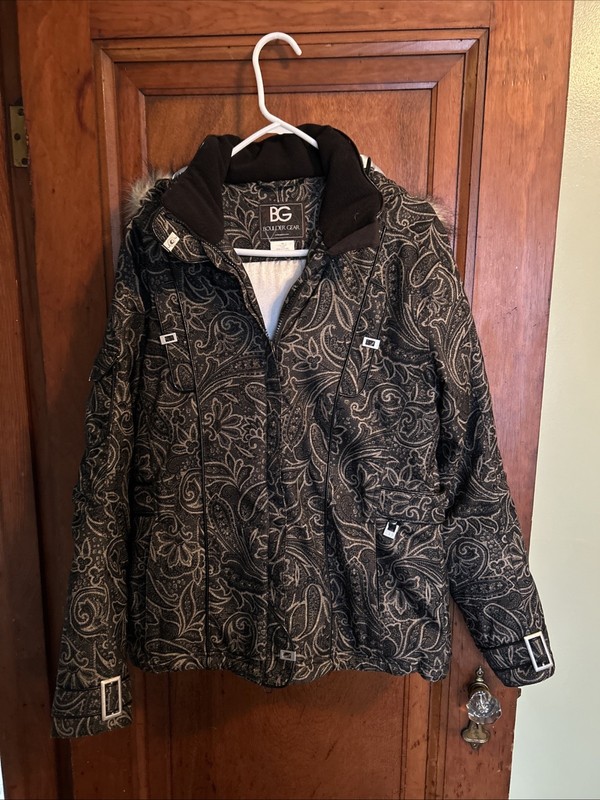 Women’s Boulder Gear Outerwear Parka Removable Snow Skirt/Hood Women Size 10