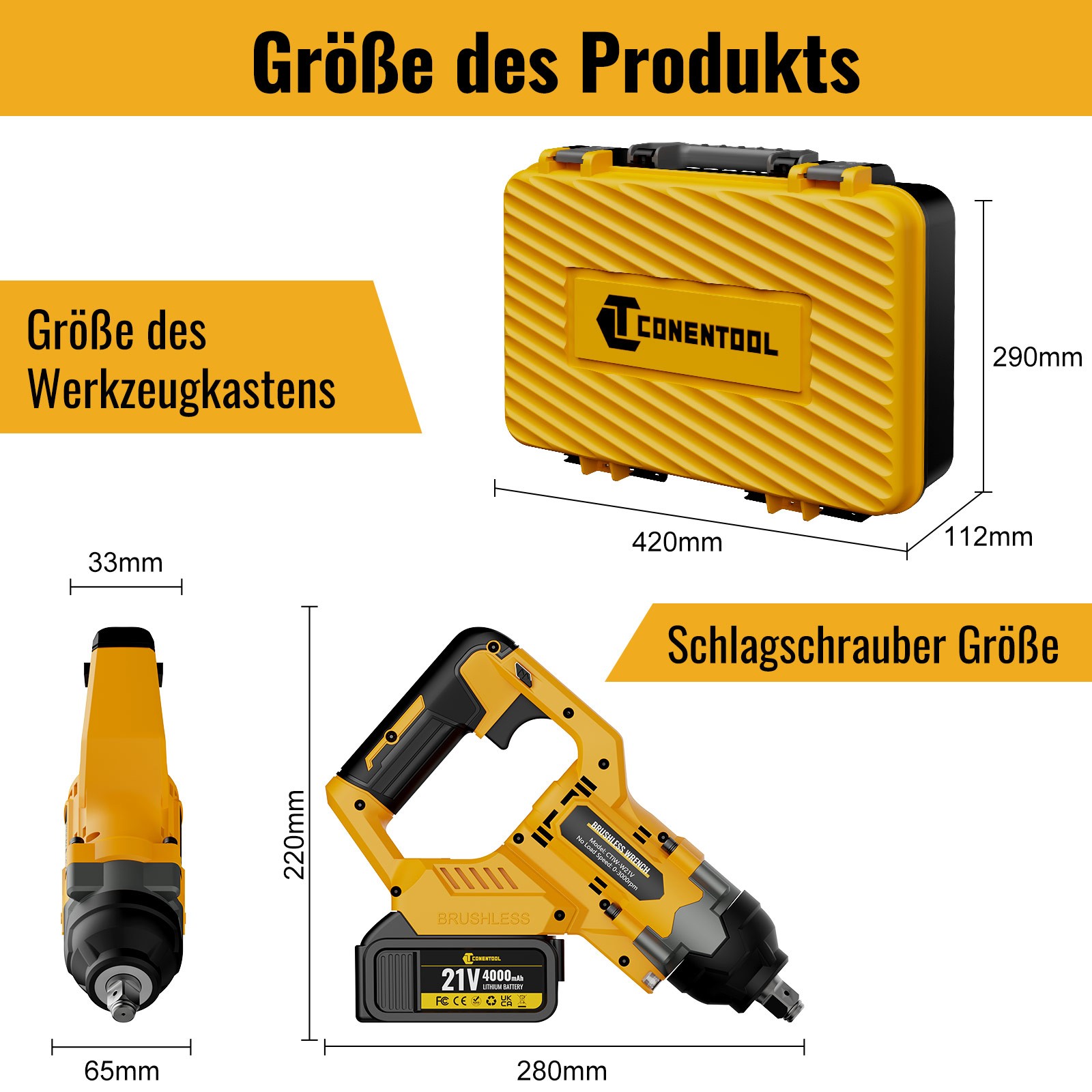 Avvitatore a Percussione Makita 1800N.m con 2 Batterie foto 3