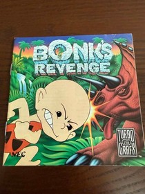 Bonk's Revenge (TurboGrafx-16, 1991) - AUTHENTIC, TESTED, HUCARD + MANUAL