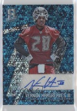 2016 Panini Spectra Rookie Neon Blue 43/99 Vernon Hargreaves III #235 Auto 2u3