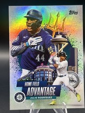 JULIO RODRIGUEZ 2025 Topps Series 1 Home Field Advantage HA-3 Seattle Mariners