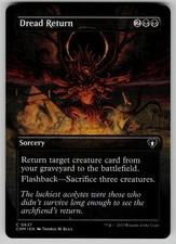 Dread Return (Borderless) 637 CMM C Commander Masters MTG