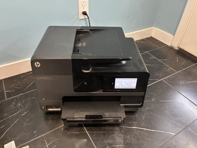HP Officejet Pro 8625 Color Inkjet Printer All-In-One Wi-Fi Duplex Copy Machine
