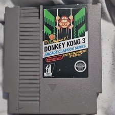 Nintendo Donkey Kong 3 NES Game Cartridge - Arcade Classics, Donkey Kong Series