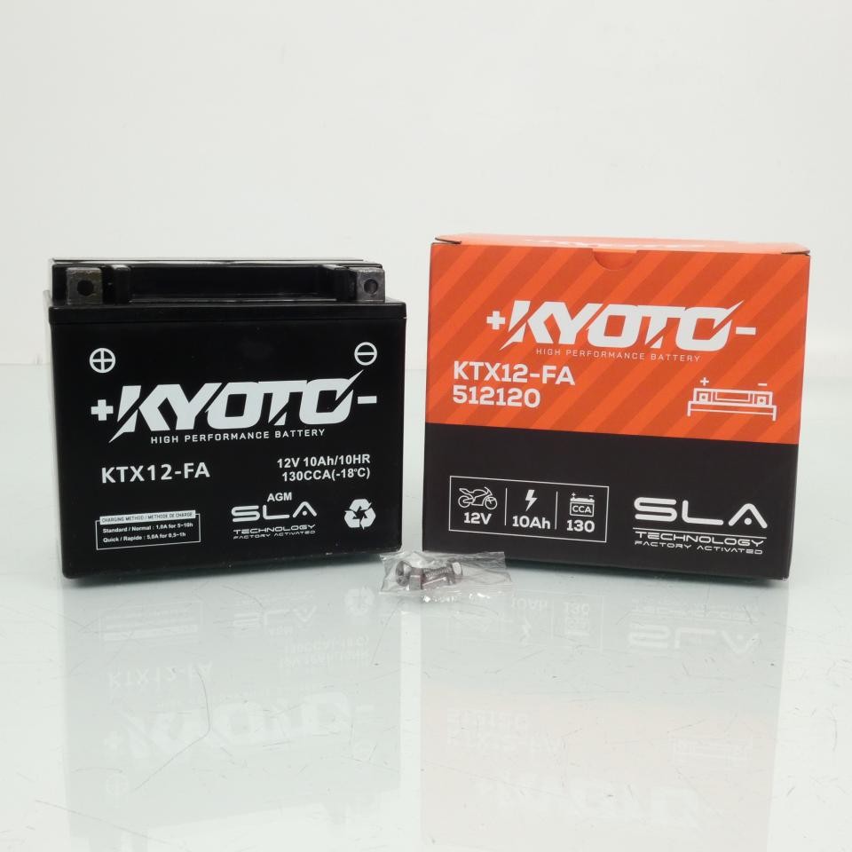 Batterie YTX12-BS Kyoto pour Suzuki GSR 750 qui refuse de démarrer