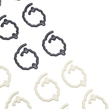 24x Knitting Stitch Markers Zinc Alloy Spiral Sheep Pattern Knitting Markers SET