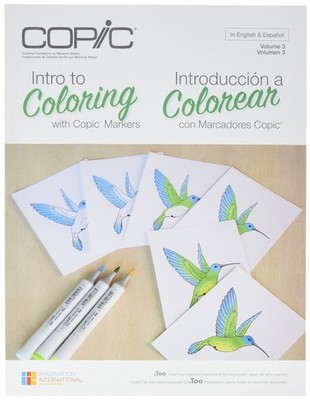 Copic Marker CBINTRO Intro to Coloring with Copic Book