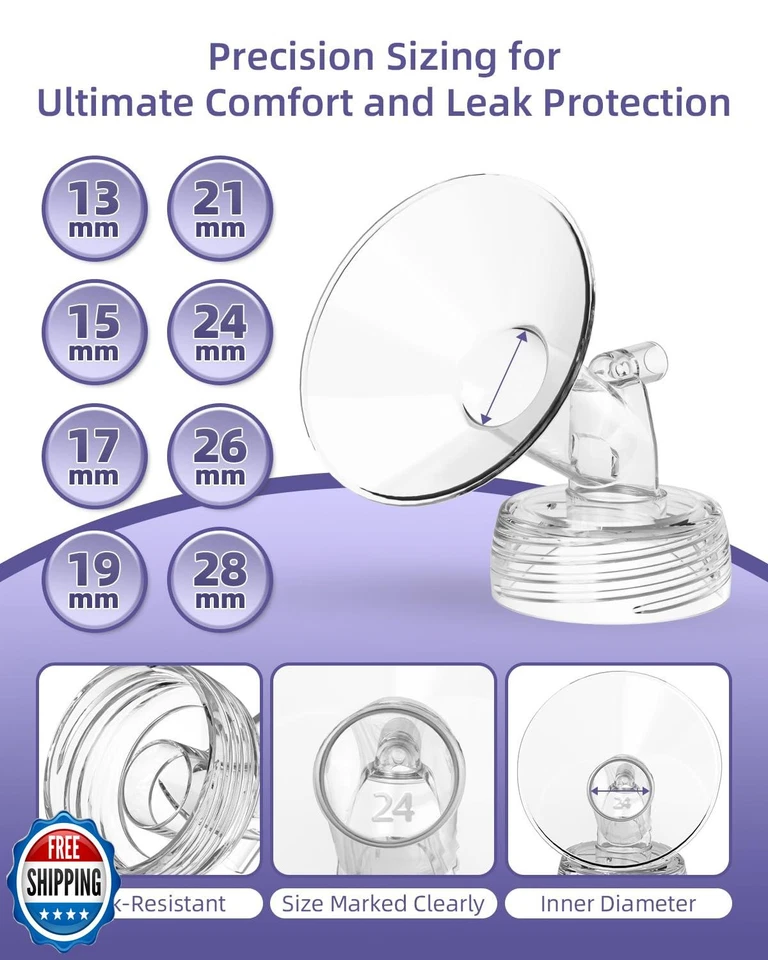 Flanges de 17 mm compatíveis com Spectra S1/S2/9 Plus/Synergy Gold – gola larga Br - Imagem 4 de 4