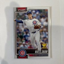 2026 Topps Series 1 Matt Shaw #27 Base, Cubs | MINT/NM