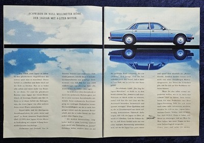 Jaguar XJ6 4.0, originale Werbung aus 1991